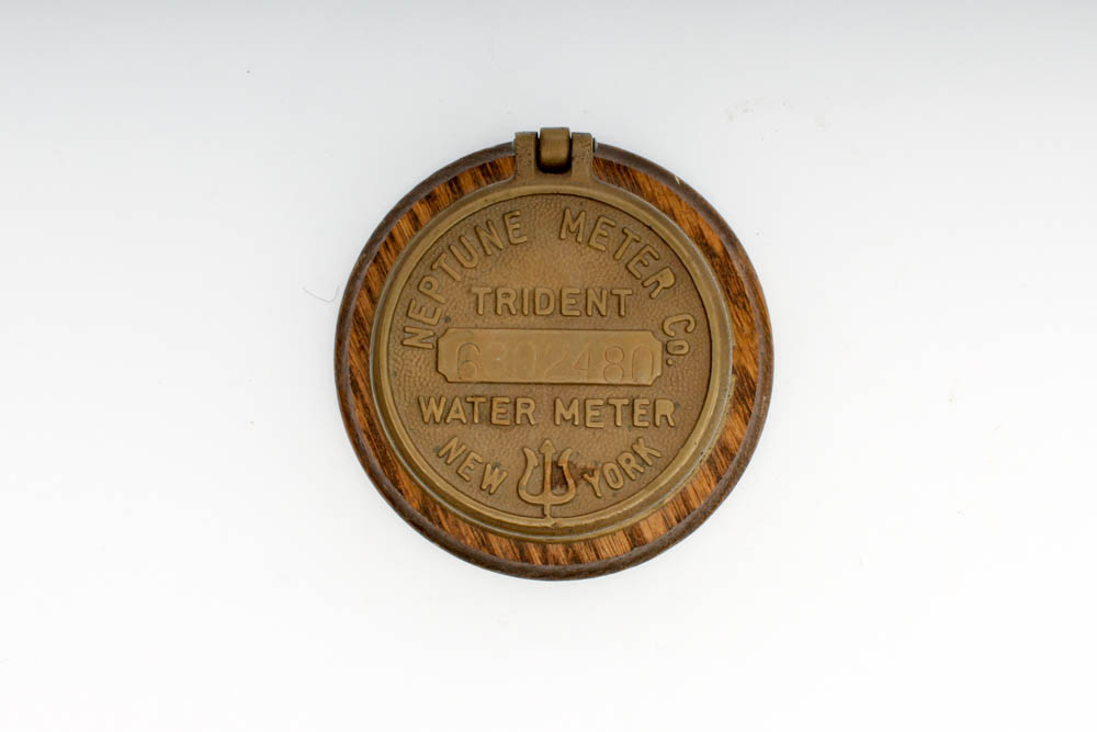 Vintage Trident Water Meter Cover EBTH